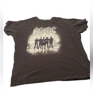 Cotton On AC/DC oversized Shirt Women’s size  Med